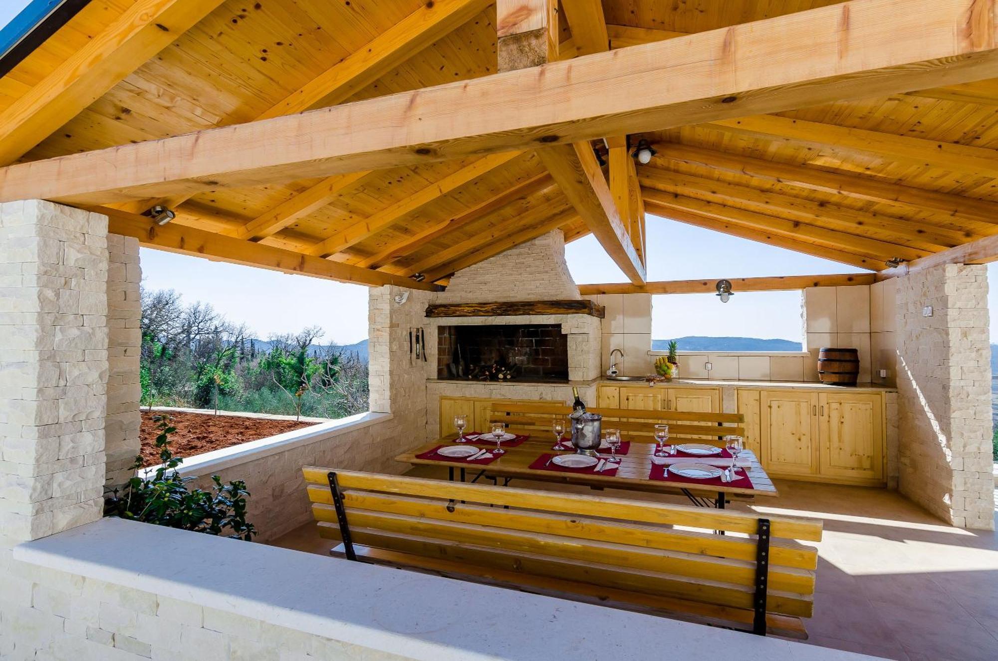 Villa Dragic Pridvorje Bagian luar foto